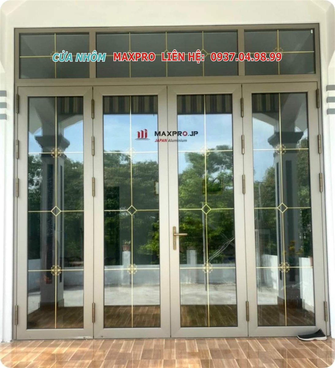 Cửa nhôm Maxpro long thành đồng nai